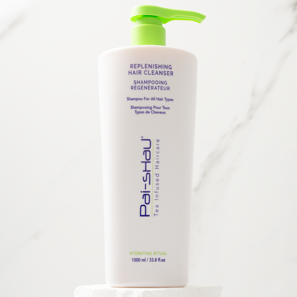 Pai-Shau Replenishing Hair Cleanser 1 L pump bottle — part of the duo