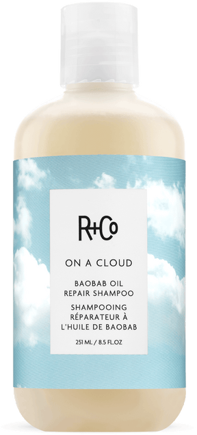 R+CO - Champú reparador de aceite de baobab On a Cloud |8.5 oz| 