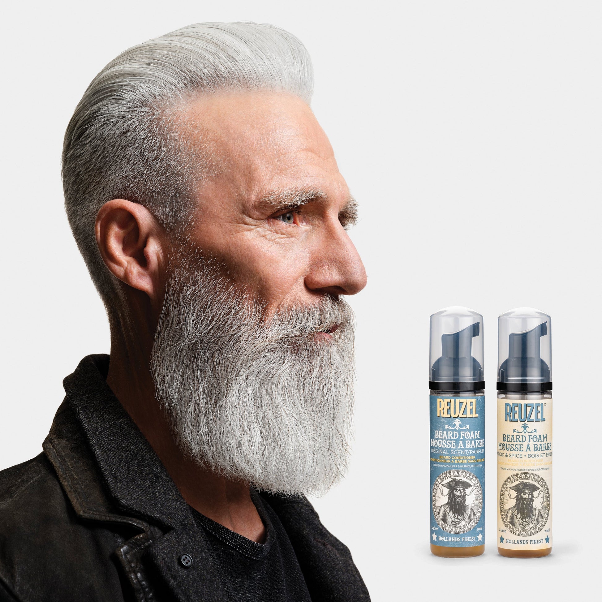 Reuzel Beard Foam - Tame & Deodorize Beard Conditioner 70ml