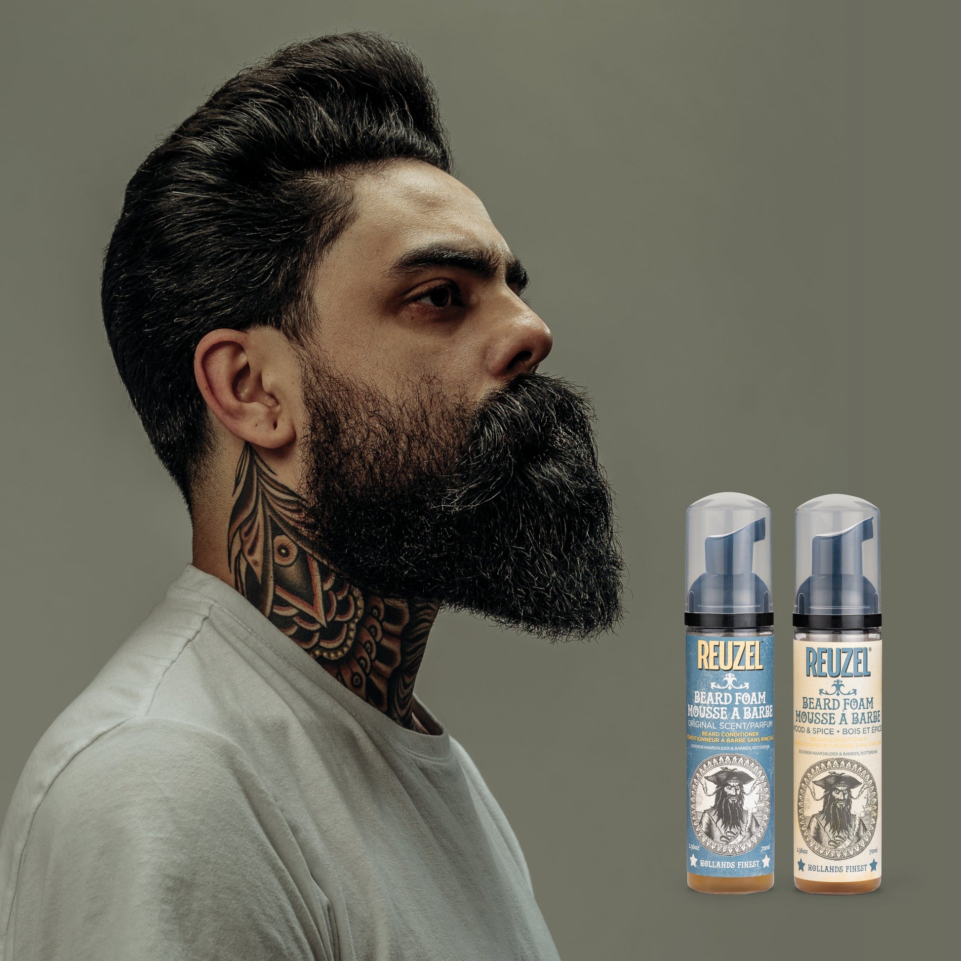 Reuzel Beard Foam - Tame & Deodorize Beard Conditioner 70ml