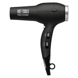 Hot Tools Ionic Turbo Salon Dryer — dryer with pik and concentrator on white