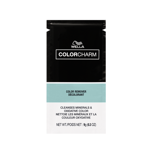 Wella Color Charm Colour Remover — 9 g single-use sachet, front of pack