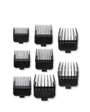 StyleCraft Barber DUB Universal Double Magnetic Neodymium Clipper Guards, 8 Assorted Sizes – Blue
