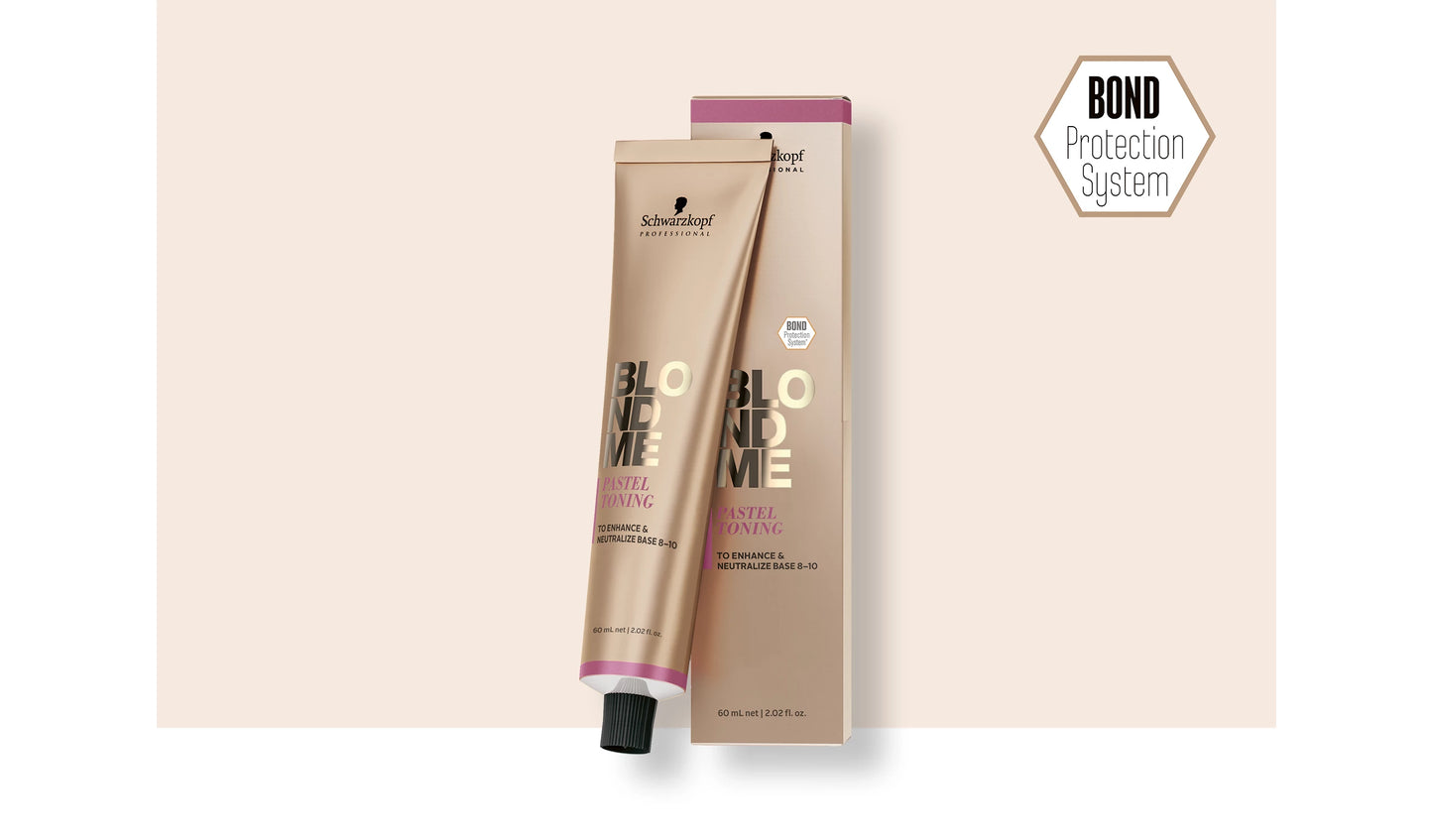 Schwarzkopf - Blondme - Bonde Enforcing Blonde Toning & Deep Toning Cream |2oz|