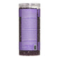 Satin Smooth Amethyst Crystal Pebble Wax — back of jar with directions and ingredients