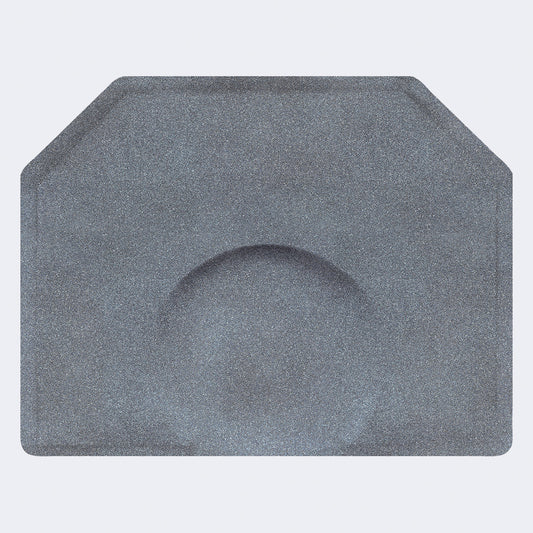 GRANITE SAPPHIRE - 3/4" Metallic flecked mat (4' x 5')