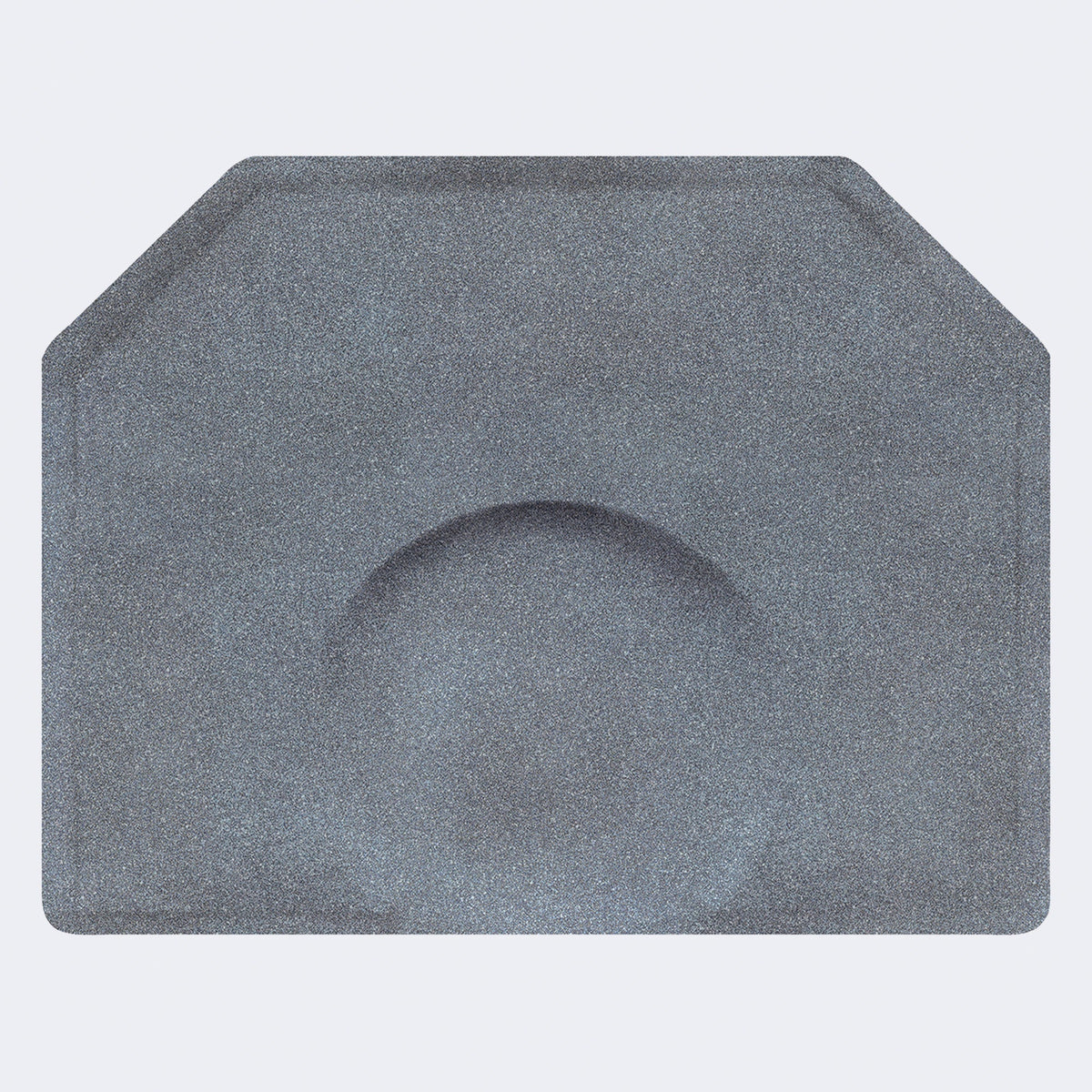 GRANITE SAPPHIRE - 3/4" Metallic flecked mat 4' x 5'