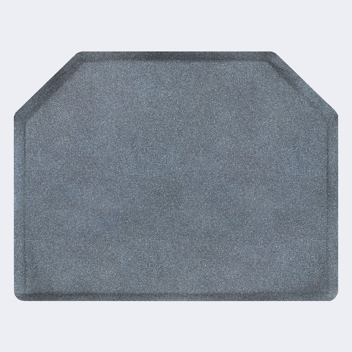 GRANITE SAPPHIRE - 3/4" Metallic flecked mat 4' x 5' No depression