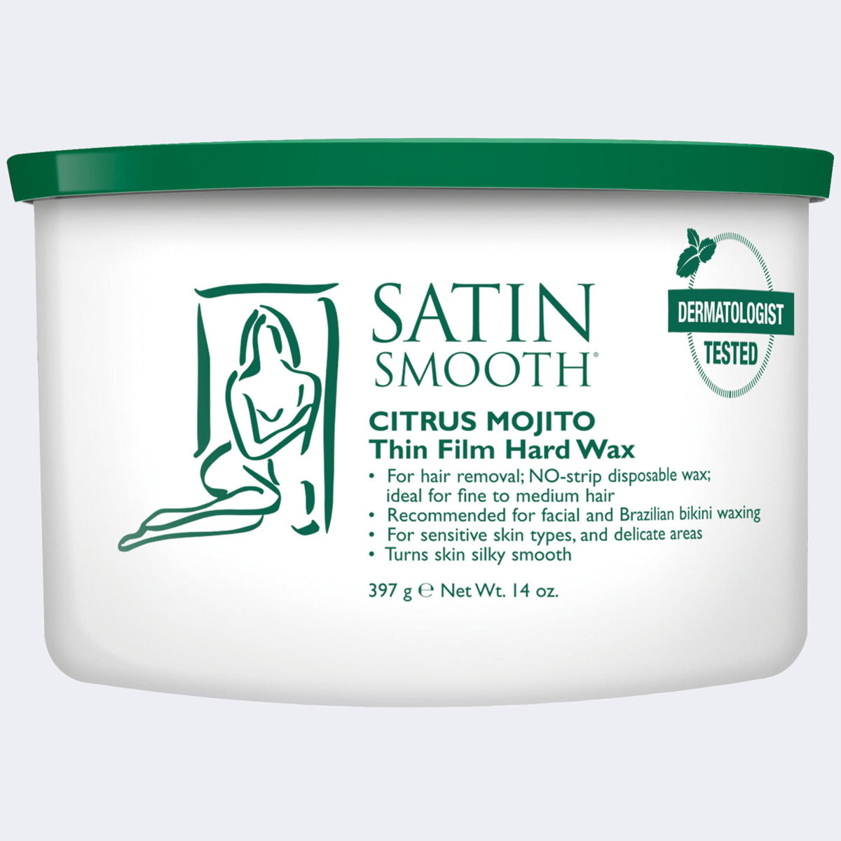 Satin Smooth Wax - Citrus Mojito Hard Wax — official brand studio product shot