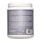 Satin Smooth Sugar Paste — back of the Medium jar with directions and the four-ingredient statement
