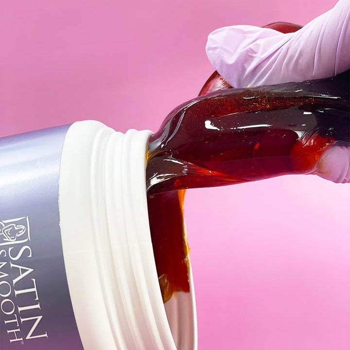 Satin Smooth Sugar Paste — paste worked by hand in a gloved hand at room temperature