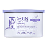 Satin Smooth Wax - Honey Vitamin E — front of pack on plain white