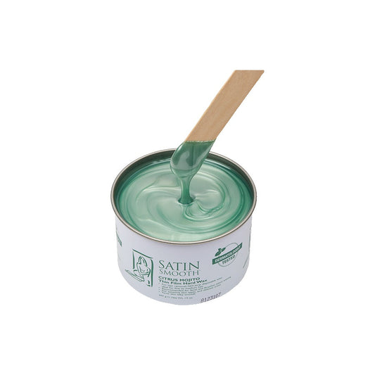 Satin Smooth Wax - Citrus Mojito Hard Wax — angled studio shot of the product