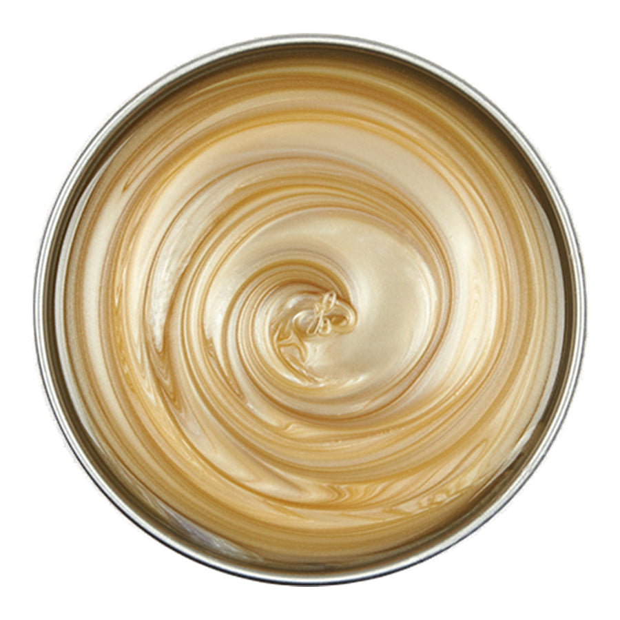 Satin Smooth Pure Soy Infused Wax — open can showing the cream wax texture