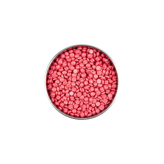 PEBBLE WAX Wild cherry hard wax with vitamin E — pack open, viewed from above
