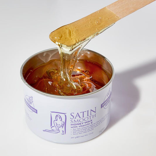 Satin Smooth Wax - Honey Vitamin E — official brand studio product shot
