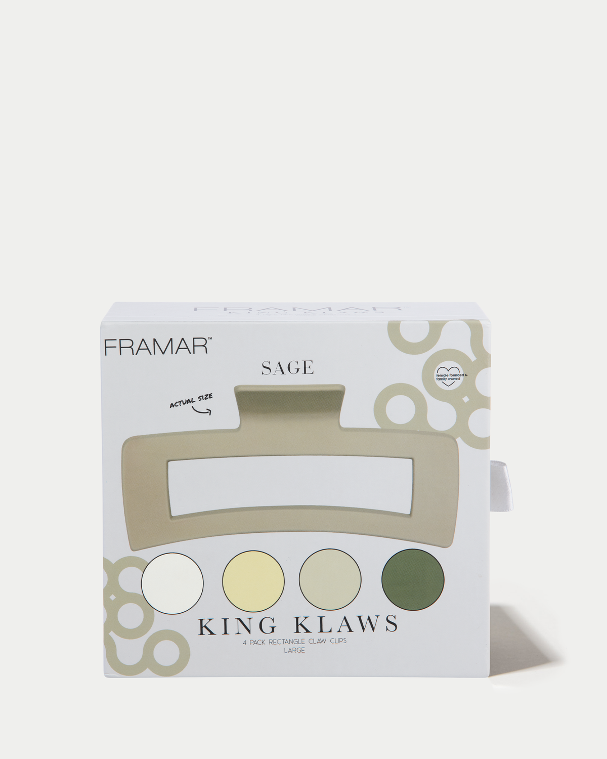 Framar Sage King Klaws Clips – 4 Pack