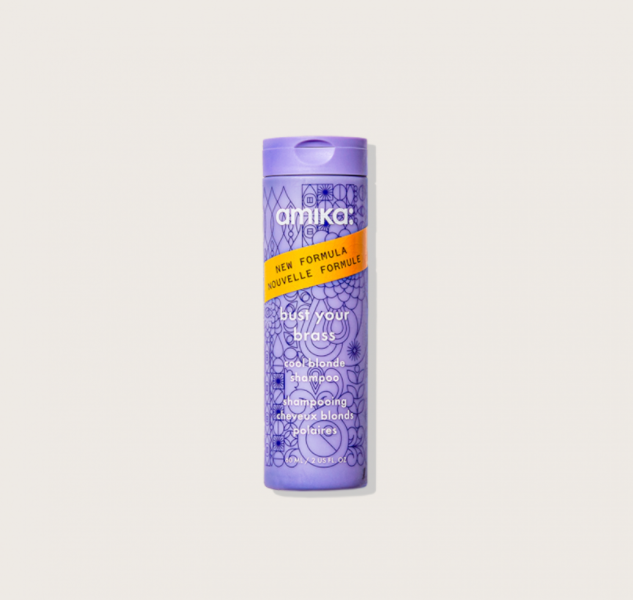 Amika Bust Your Brass – Purple Blonde Strength Repair Shampoo