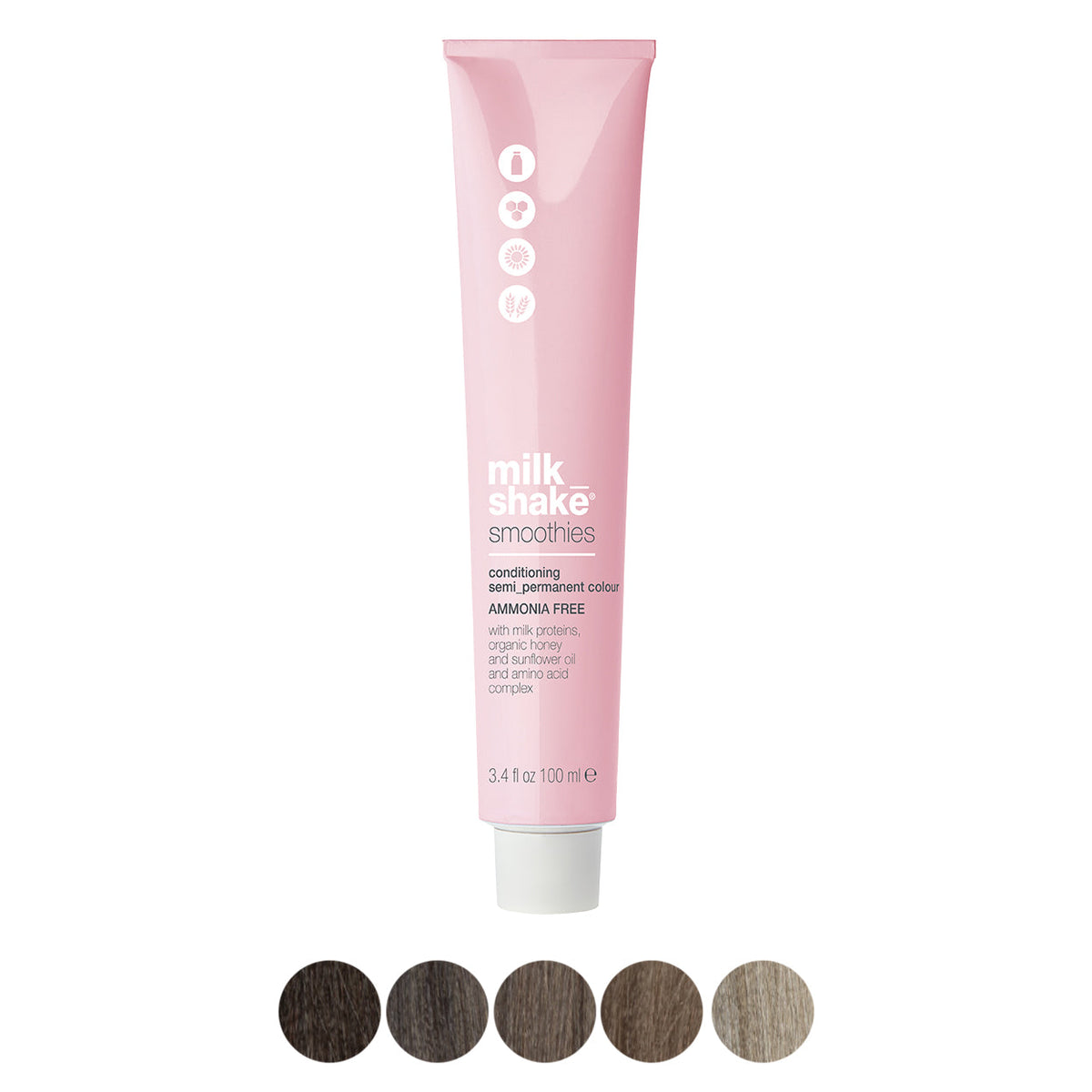 milk_shake Smoothies Semi-Permanent Hair Colour — Ash shades family