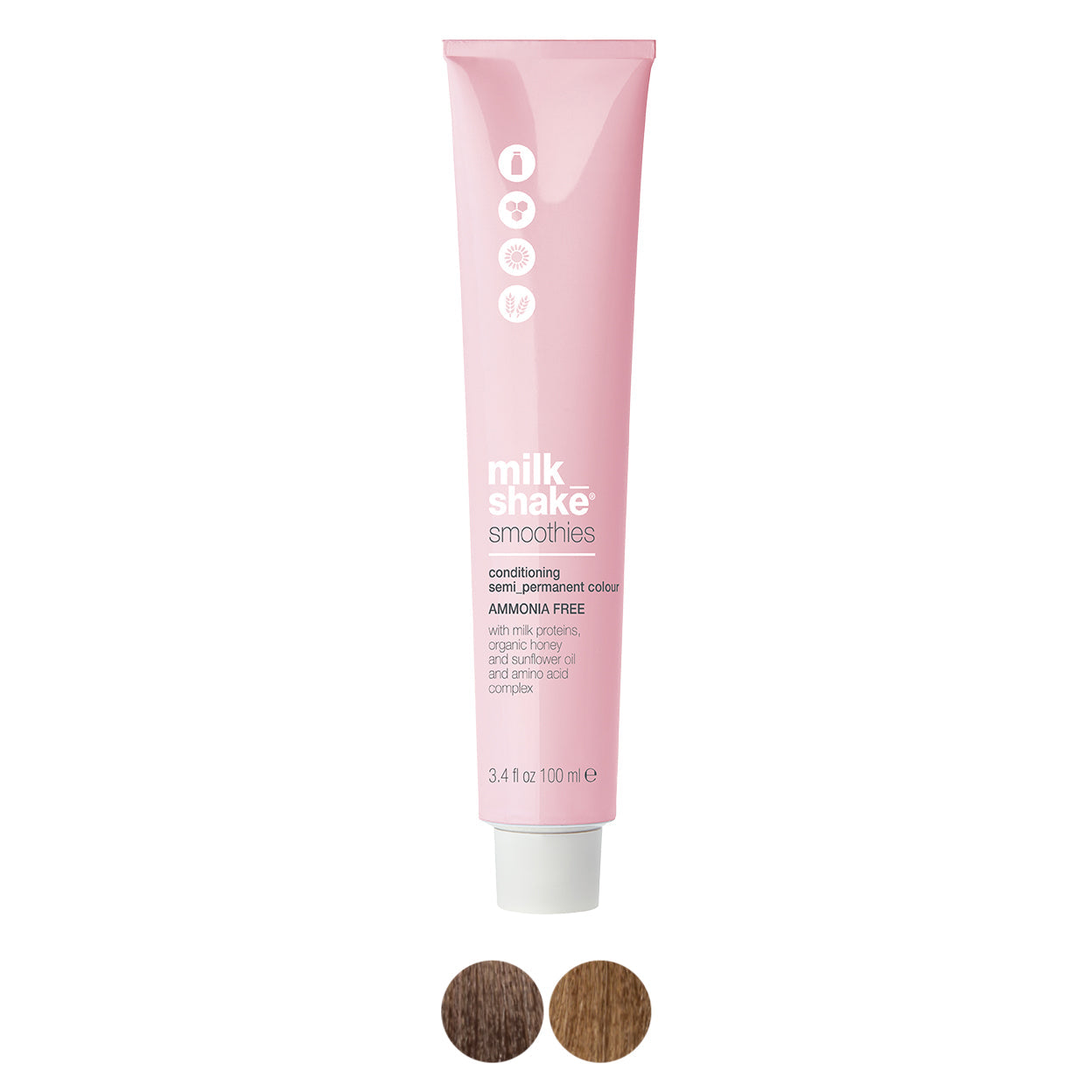 milk_shake Smoothies Semi-Permanent Hair Colour — Sensual Warms shades family