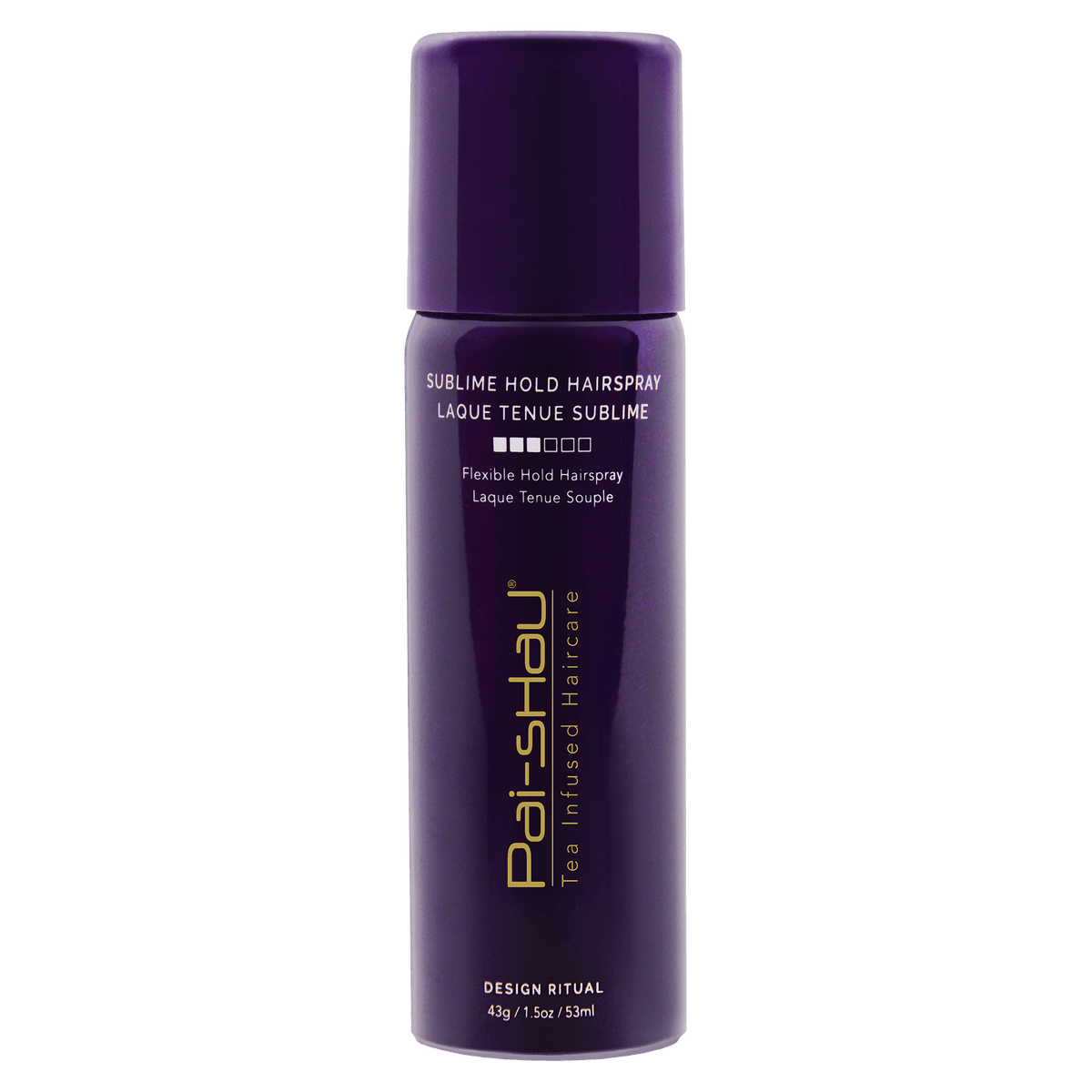 Pai-Shau Sublime Hold Hairspray 50 ml mini purple can