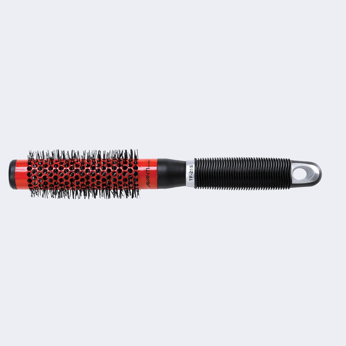 Avanti Ultra Ceramic Thermal Round Brush – 25 mm barrel, product shown alone on a plain white background / Brosse ronde thermique Avanti Ultra en céramique – cylindre de 25 mm, produit seul sur fond blanc uni