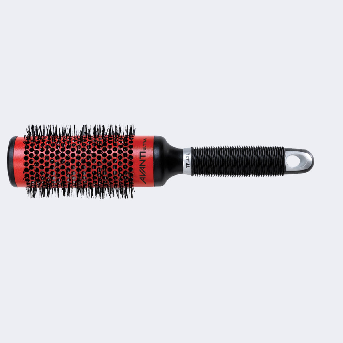 Avanti Ultra Ceramic Thermal Round Brush – 43 mm barrel, product shown alone on a plain white background / Brosse ronde thermique Avanti Ultra en céramique – cylindre de 43 mm, produit seul sur fond blanc uni