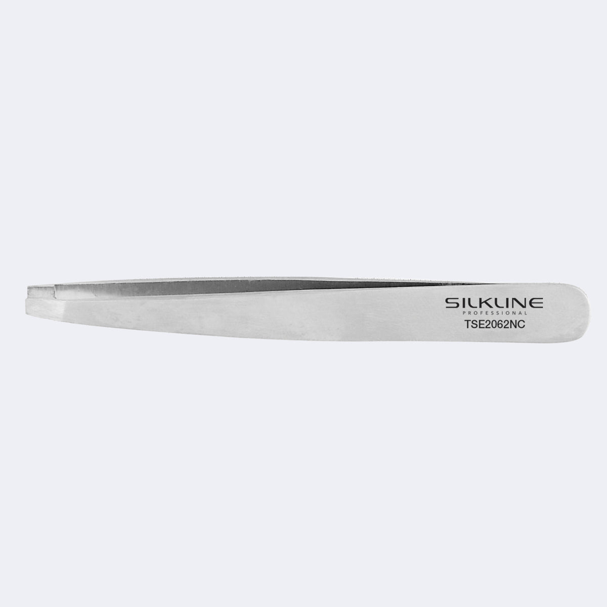 Silkline Professional Straight Edge Tweezers – TSE2062NC / Silkline pince à épiler – TSE2062NC