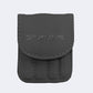 Silkline Professional Mini Tweezers Set — black SilkLine snap pouch, closed, front view / Ensemble de mini-pinces à épiler Silkline — étui noir SilkLine à rabat, fermé, vue de face — TWEEZDISPTWHC