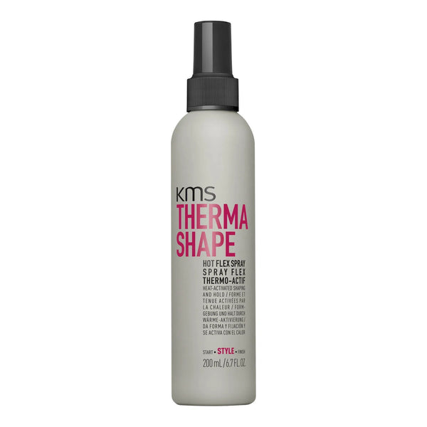 KMS ThermaShape Hot Flex Spray – Heat-Activated Shape & Medium Hold 200ml