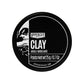 Uppercut Deluxe Clay Pomade — 25 g midi tin lid, top-down, plain white background