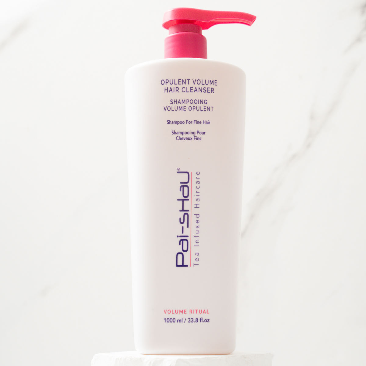 Pai-Shau Volumizing Shampoo 1 L pump bottle — part of the duo