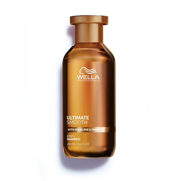 Wella Professionals Ultimate Smooth – Anti-Frizz Shampoo with Squalane and Omega-9