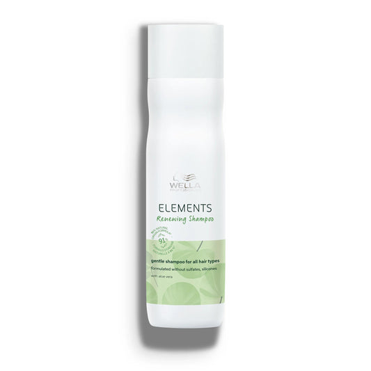 Elements Renewing Shampoo 250 ml — component of the Wella Professionals Elements holiday trio