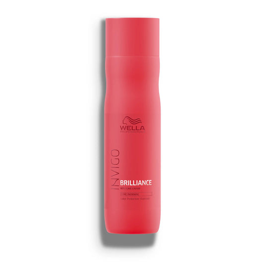 Wella Professionals Invigo Brilliance — Colour Protection Shampoo for fine to normal hair, 300 ml bottle