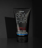 SexyHair Style Curling Creme – Curl-Defining Heat Protection Cream 5.1oz