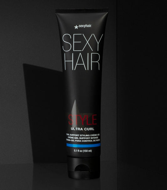 SexyHair Style Ultra Curl Creme-Gel – Curl Definition + Hold 5.1oz