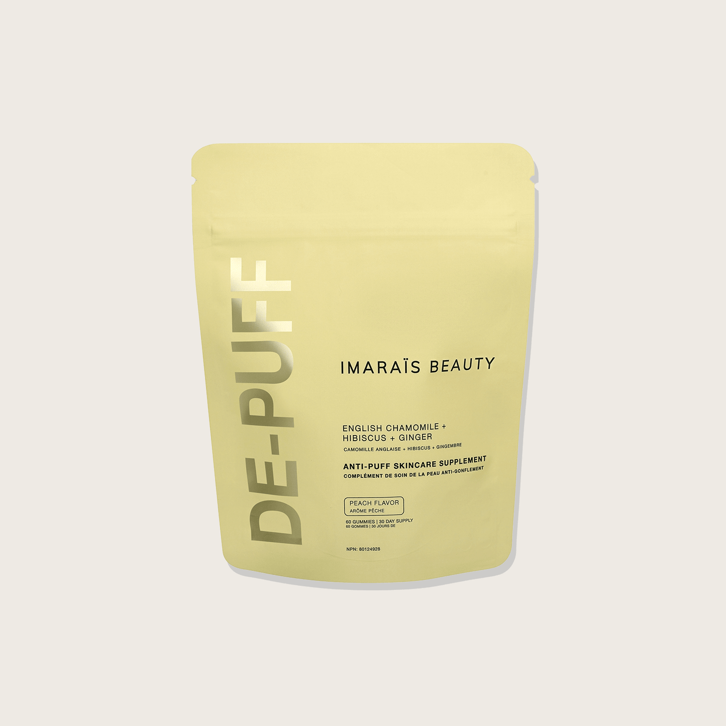 Suppléments de beauté Anti-Ballonnements DE-PUFF Pêche