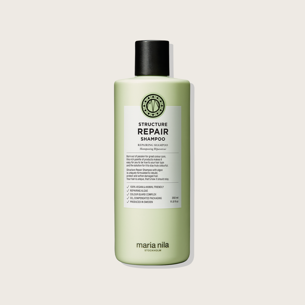 Maria Nila Structure Repair Shampoo – Algae Extract for Damaged, Dry Hair