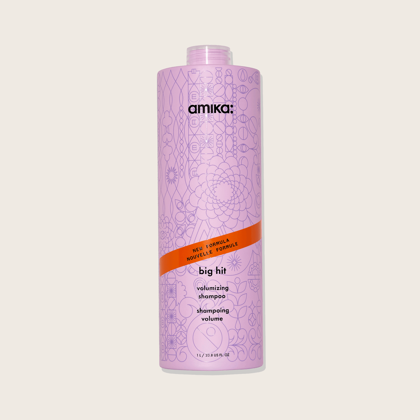 Amika Big Hit – Volume-Boosting Shampoo for Fine & Flat Hair
