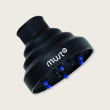 Diffuseur rétractable en silicone noir