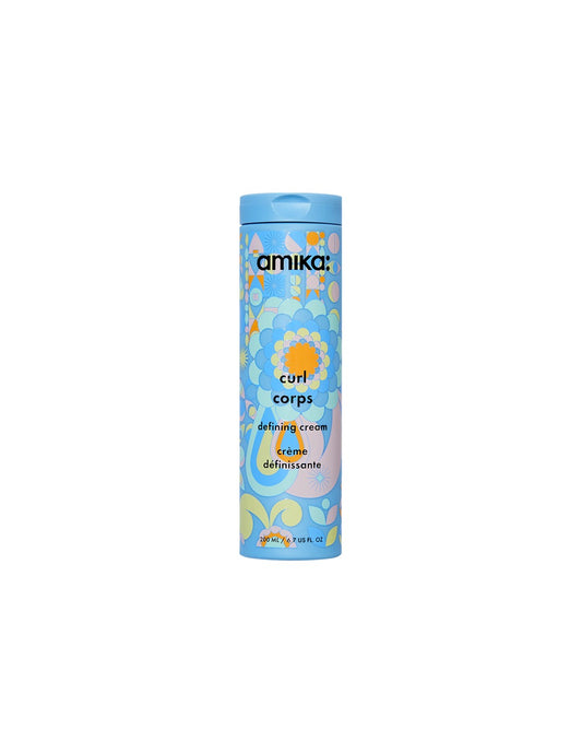 Amika Curl Corps Defining Cream 6.7 oz – Soft, Frizz-Free Curl Definition Without the Crunch