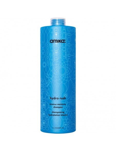 Amika Hydro Rush Shampoo & Conditioner Duo – 72-Hour Hydration – 275 ml