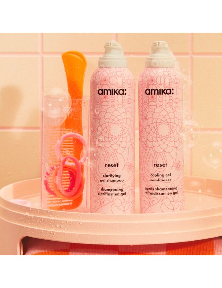 Amika Reset – Cooling Gel Conditioner for Scalp and Hair 6.7 oz