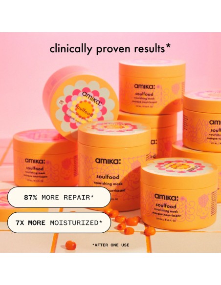 Amika Soulfood Nourishing Mask – Deep Hydration for Silky, Manageable Hair