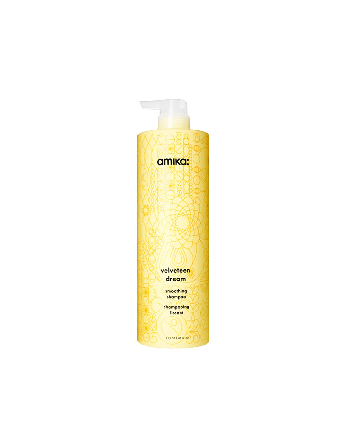 Amika Velveteen Dream – Smoothing Shampoo for Frizz‑Prone, Unruly Hair