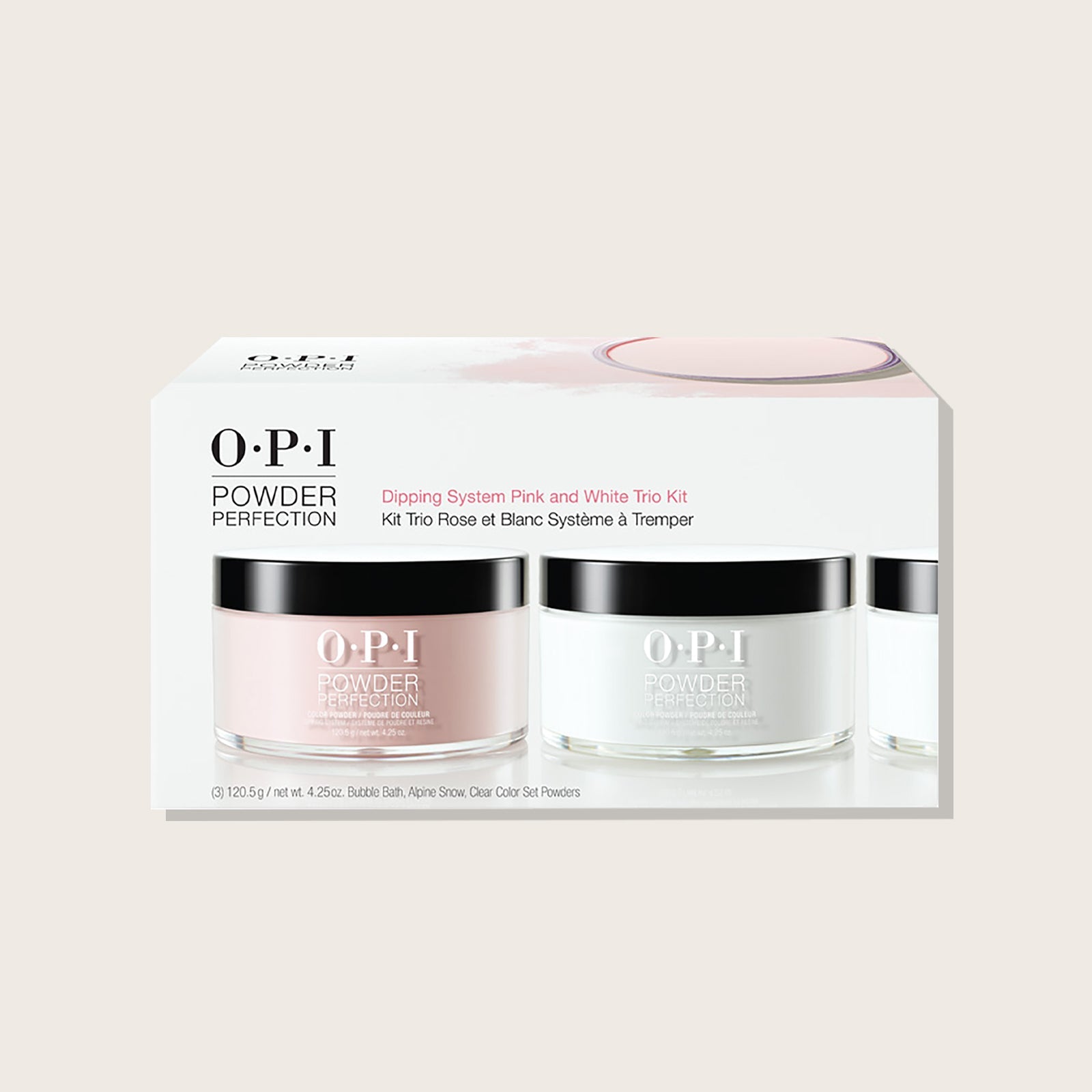ENSEMBLE INTRO ROSE/BLANC POWDER PERFECTION