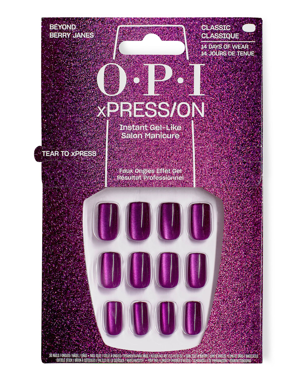OPI xPRESS/ON — Beyond Berry Janes, official OPI product image