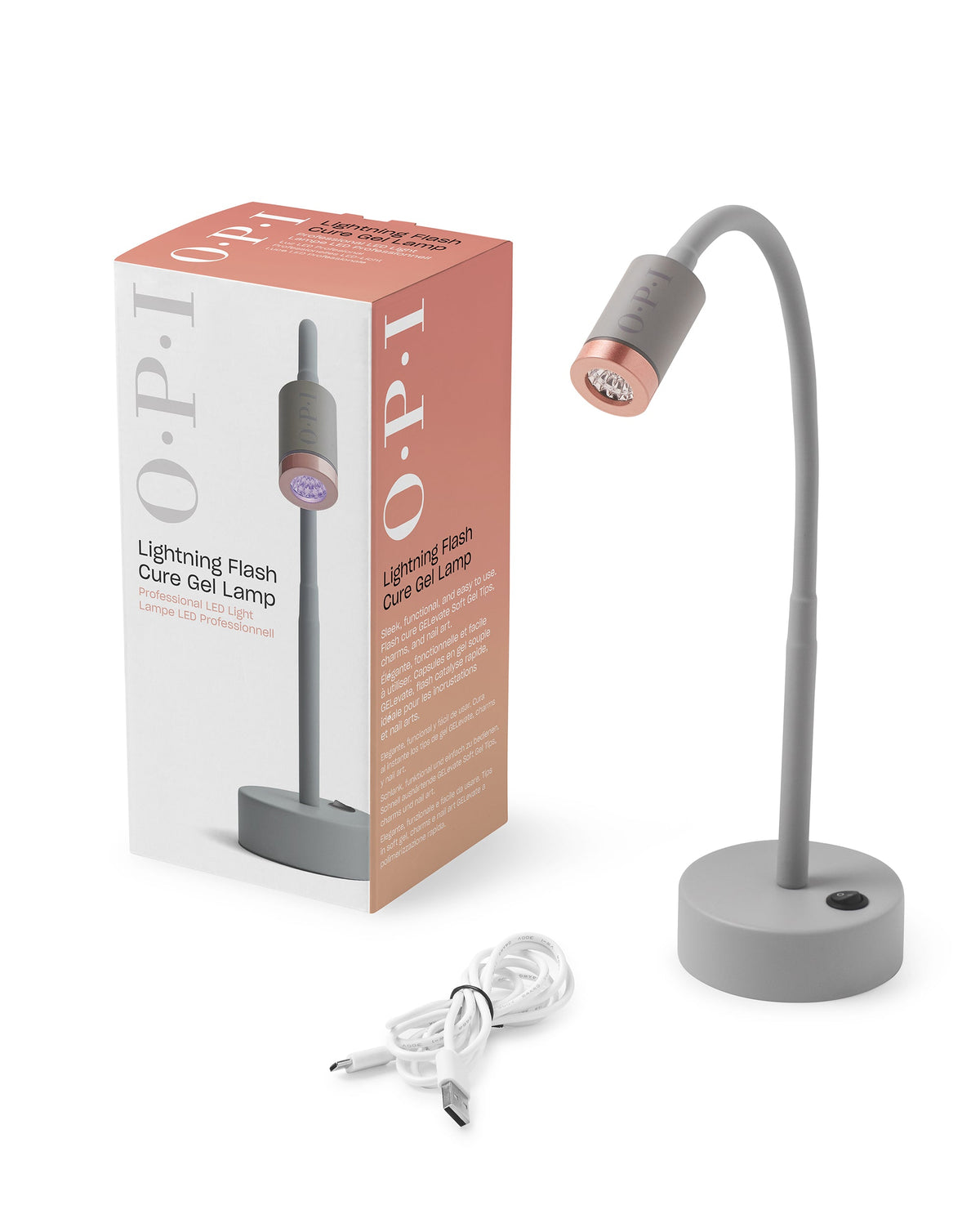 OPI GELevate Lightning Flash Cure — official OPI product image, alternate view
