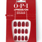 OPI xPRESS/ON — Big Apple Red – Short, official OPI product image